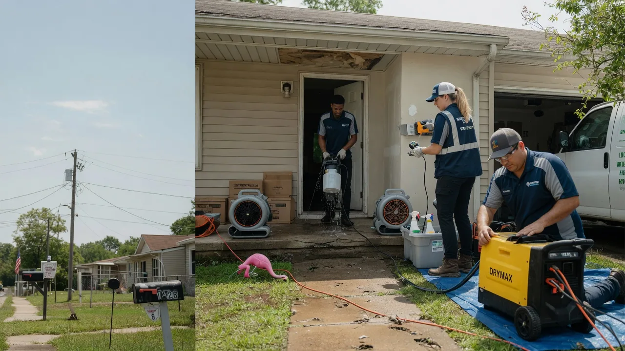 Storm Damage Water Removal in Kinmundy, IL near me